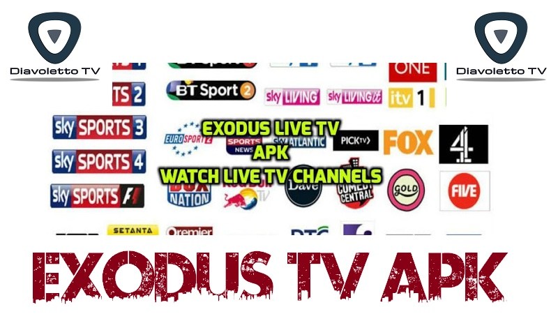 Exodus Android TV Live TV streaming Apk