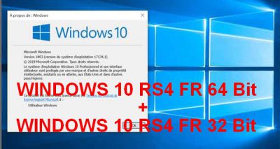WINDOWS 10 RS4 3IN1 FR Torrent