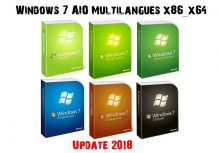 Windows 7 AIO Fr 2018
