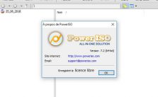 PowerISO 7.2 Fr + Cle D’activation