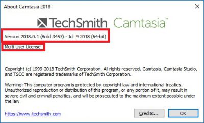 TechSmith Camtasia Studio 2018 + Crack