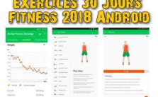 exercices 30 jours fitness 2018 Android