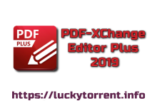 PDF-XChange Editor Plus 2019 Torrent