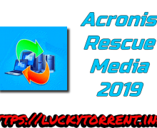 Acronis Rescue Media 2019 Torrent