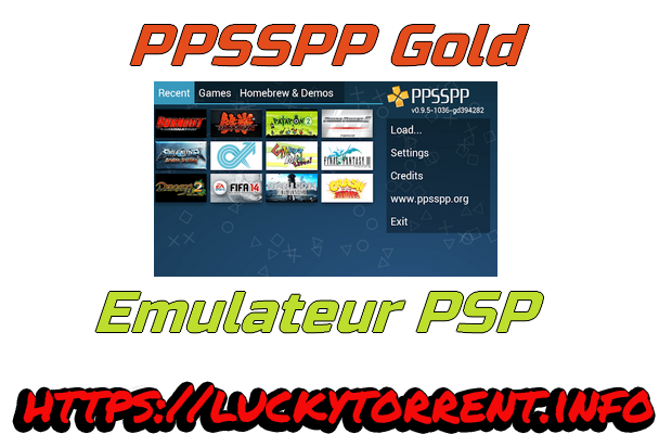 PPSSPP Gold Emulateur PSP Torrent Apk