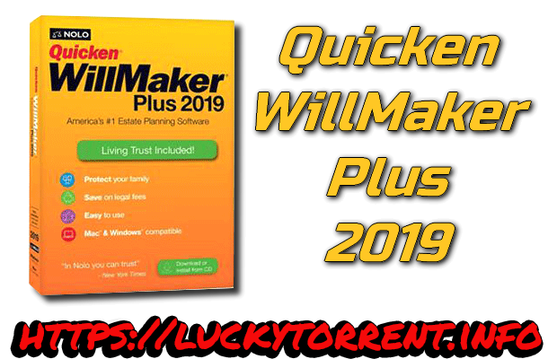 Quicken WillMaker Plus 2019 Torrent