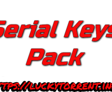 Pack Serial keys Pour Logiciels