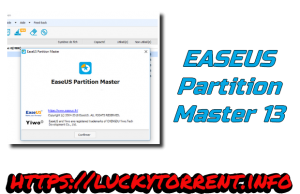 EASEUS Partition Master 13 Torrent