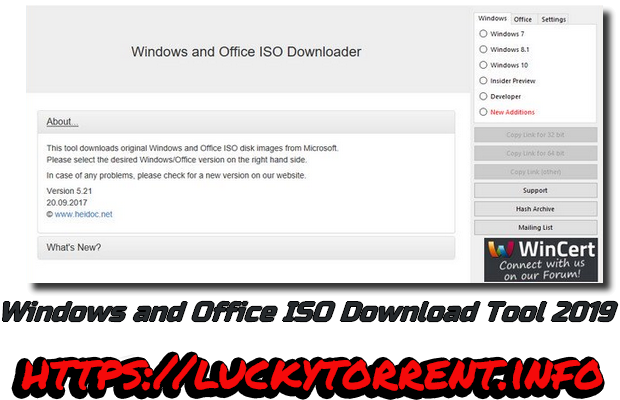 Microsoft Windows and Office ISO Download Tool 2019 Torrent