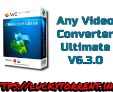 Any Video Converter Ultimate 6.3.0 multilingue