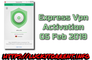 Express Vpn Activation 05 Feb 2019
