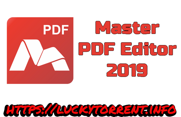 Master PDF Editor 2019 Torrent