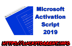 Microsoft Activation Script 2019 Torrent