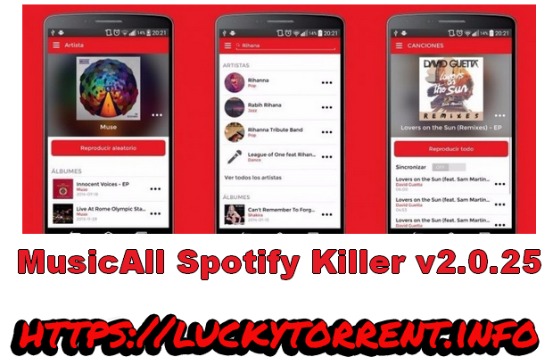 MusicAll Spotify Killer Mod Ad Free Apk