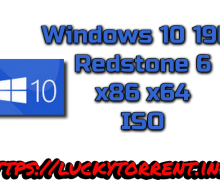 Windows 10 19H1 Redstone 6 x86 x64 ISO