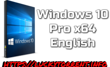 Windows 10 Pro x64 English Torrent