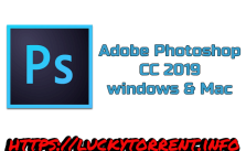 Adobe Photoshop CC 2019 windows & Mac