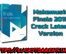 Makemusic Finale 2019 Crack Latest Version