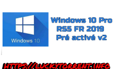 Windows 10 Pro RS5 FR Torrent