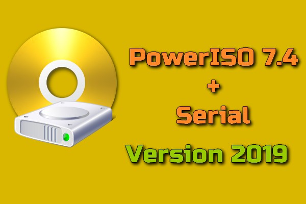 PowerISO 7.4 + Serial