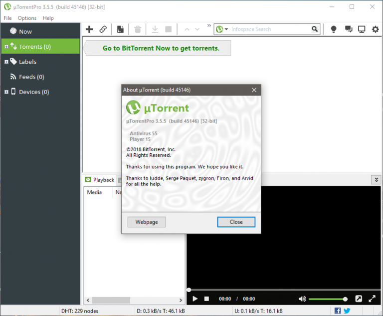 uTorrent Pro 2019