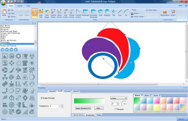 instal EximiousSoft Logo Designer Pro 5.12
