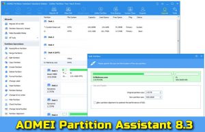 AOMEI Partition Assistant 8.3 Torrent