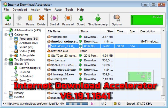 Internet Download Accelerator 6.19.1.1641 Torrent