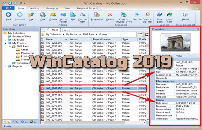 wincatalog 2019 review