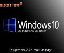 Windows 10 Entreprise LTSC 2019 X64 JUILLET 2019