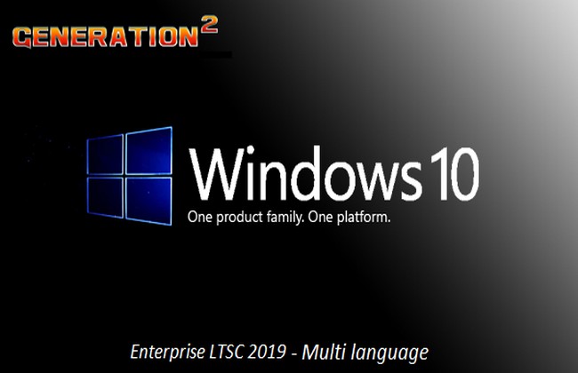 Windows 10 Entreprise LTSC 2019 X64 JUILLET 2019