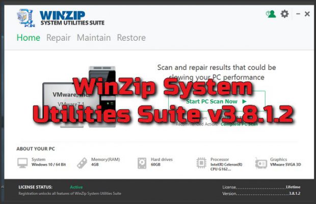 WinZip System Utilities Suite 3.19.0.80 instal
