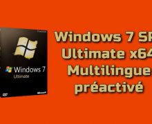 Windows 7 SP1 Ultimate x64 multilingue préactivé