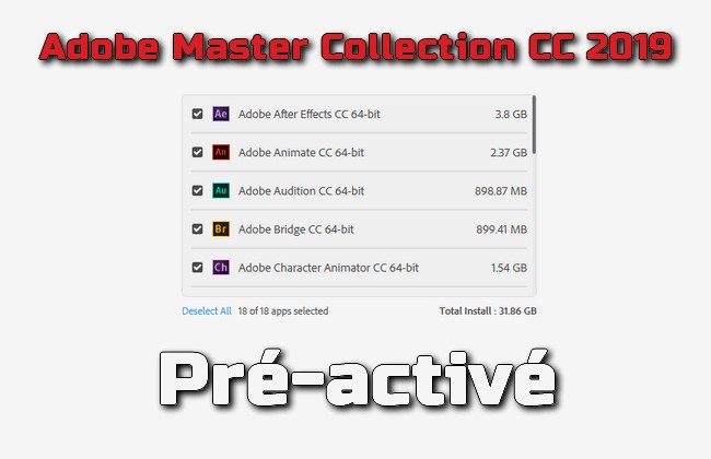 torrent adobe master collection cc 2017