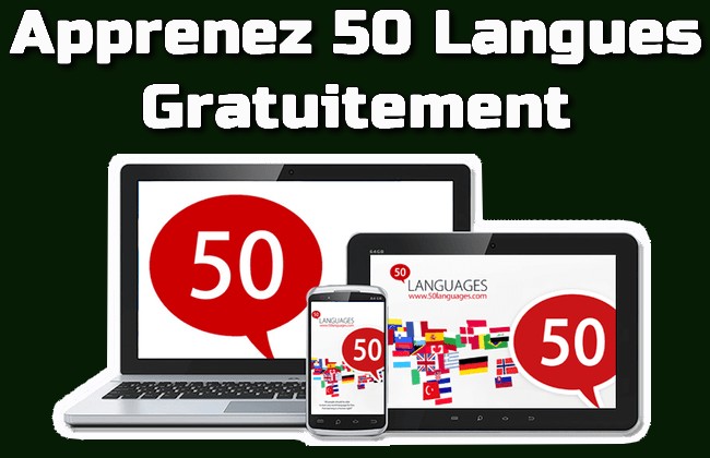 Apprenez 50 langues gratuitement
