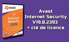 Avast Internet Security 19.8.2393 avec clé de licence