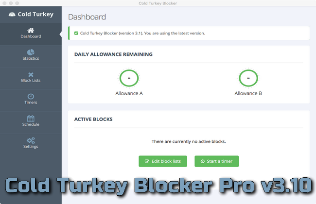 Cold Turkey Blocker Pro instaling