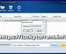 Lighten PDF Password Remover 2.0.0 Torrent