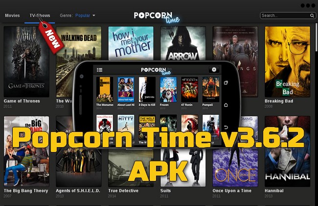 Popcorn Time v3.6.2 APK