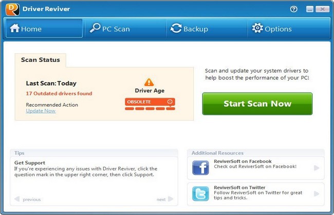 download the new version Driver Reviver 5.42.2.10