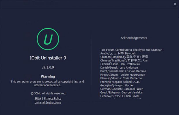 iobit uninstaller torrent