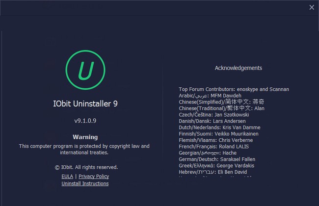 IObit Uninstaller 9.1 Pro Torrent