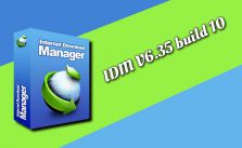 Internet Download Manager IDM 6.35 build 10