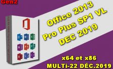 Office 2013 Pro Plus SP1 VL DEC 2019