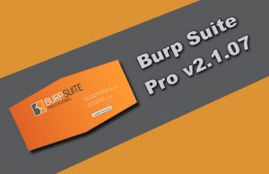 Burp Suite Professional v2.1.07