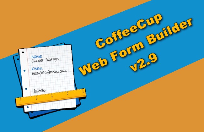 CoffeeCup Web Form Builder v2.9