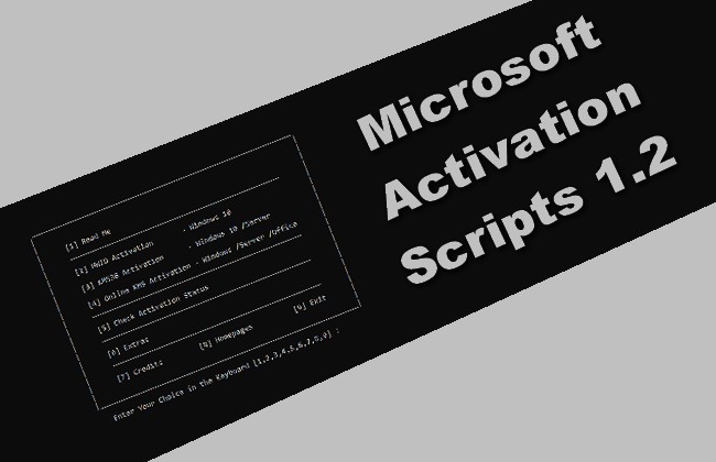 Microsoft Activation Scripts 1.2