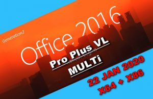 Office 2016 Pro Plus VL Fr 22 JAN 2020