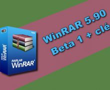 WinRAR 5.90 Beta 1 + clé