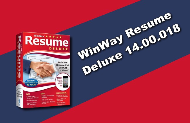 WinWay Resume Deluxe 14.00.018 Torrent